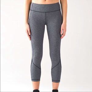 Lululemon Pace Rival Crop Leggings Women Size 6